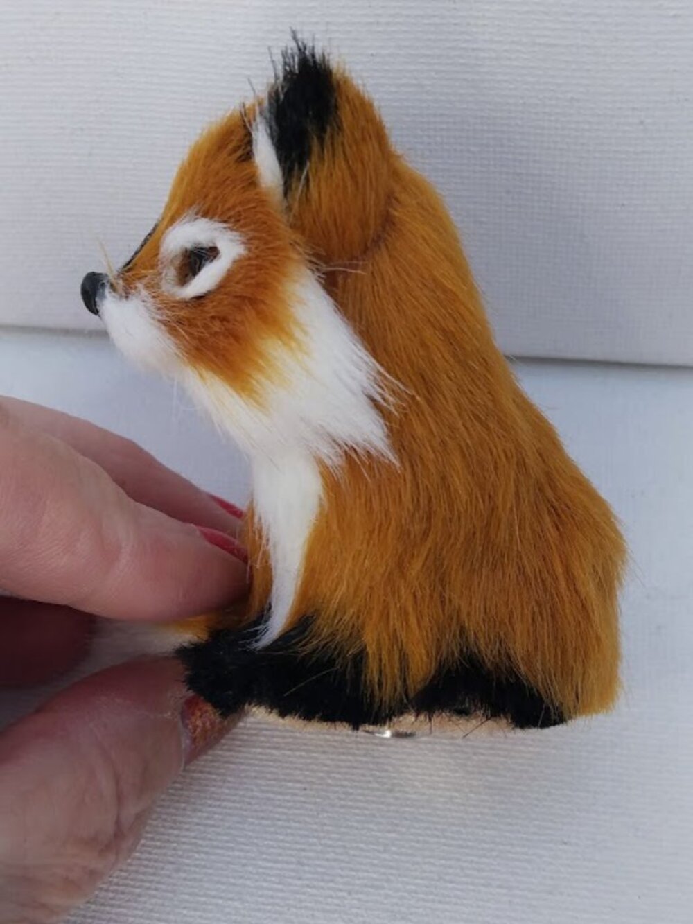 Bath and Body Works Magnet Candle Topper Furry Fox Whimsical Discontinued - Picture 2 of 6